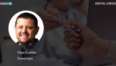 Matt Koehler, Surescripts_Doctor handing pills to patient Photo by IsiMS/E+/Getty Images