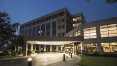 Exterior of a hospital building