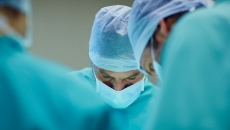Surgeons in an operating room