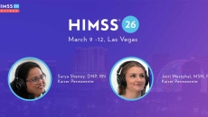 Surya Shenoy and Jerri Westphal, Kaiser Permanente_Las Vegas Strip at twilight Photo by Michael Lee/Moment/Getty Images