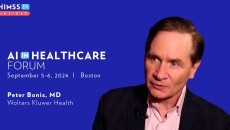 Dr. Peter Bonis at Wolters Kluwer Health_AI in Healthcare Forum 2024