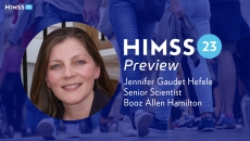 Jennifer Gaudet Hefele, senior scientist at Booz Allen Hamilton