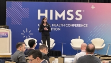 Roberta Schwartz, executive vice president at Houston Methodist Hospital speaking at HIMSS25