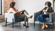 A therapy consultation