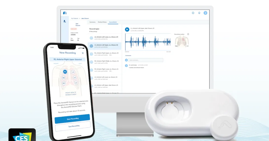Aevice Health's chronic respiratory disease management platform