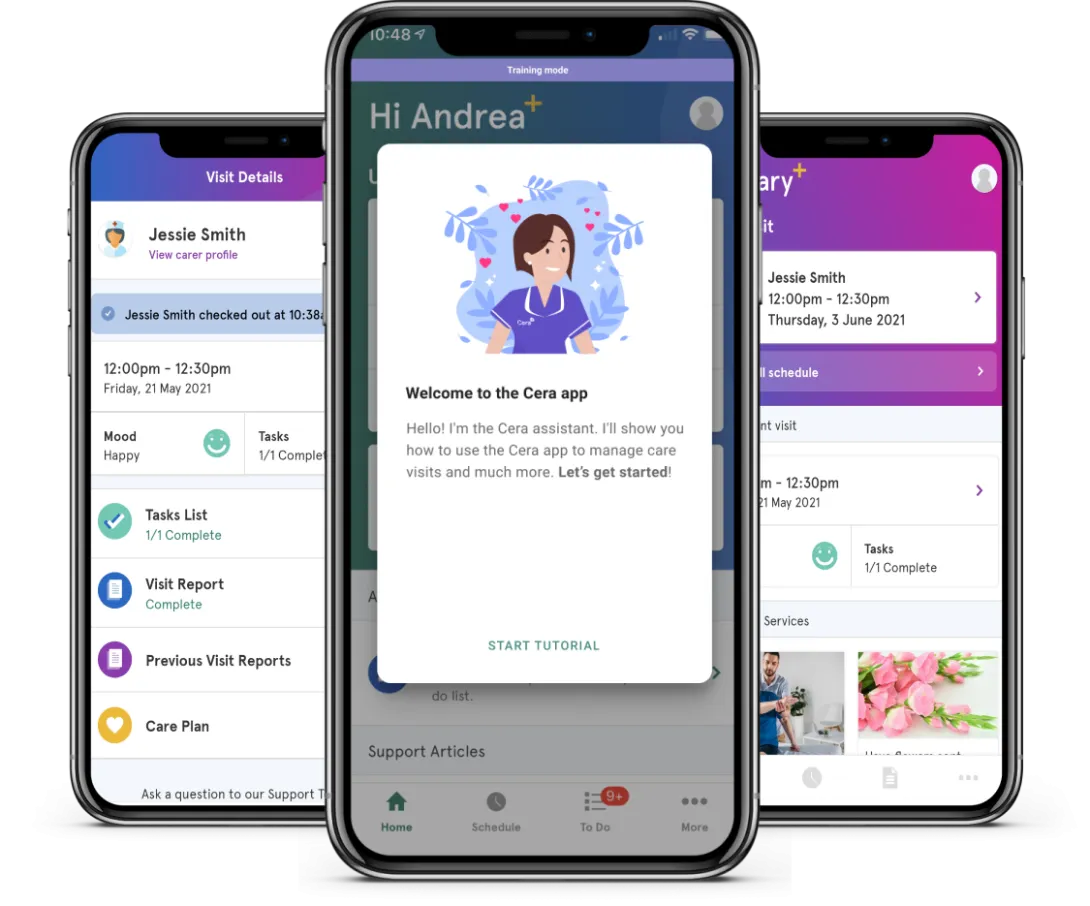 Cera, NHS, social care, Flu-ID, flu app, social care, COVID-19, AI