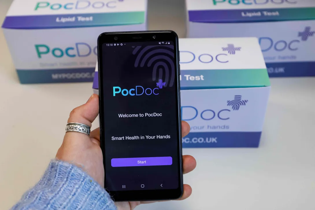 PocDoc, Poolbeg Pharma, CytoReason, CE mark, Boots, Caterpillar