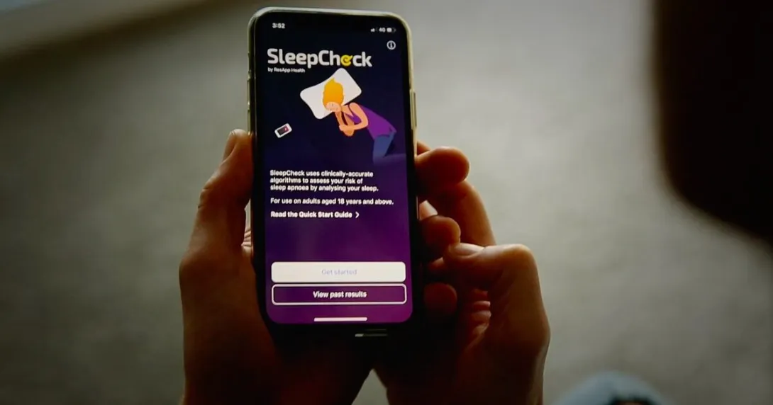 SleepCheckRx mobile app